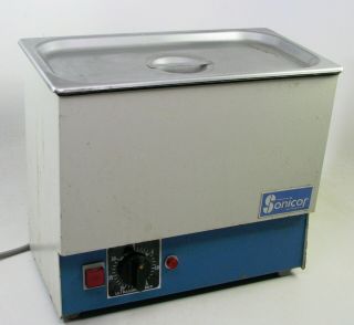 VINTAGE SONICOR SC - 150TH ULTRASONIC CLEANER CLEANING MACHINE WATCHMAKER TOOL 3