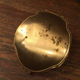Vtg USA Makeup Compact Elgin American Eagle Shield United States PRIORITY MAIL 6