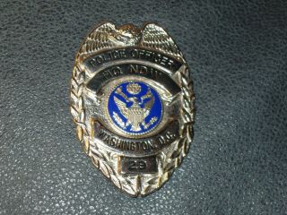 Vintage Police Badge Hq Ndw Washington Dc Police 29 Expired