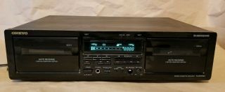 Vintage Onkyo Ta - Rw544 Stereo Cassette Tape Deck - Auto Reverse - R1 -
