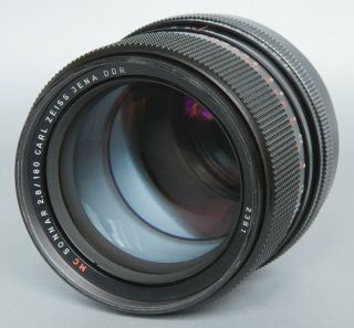 RARE Carl Zeiss Jena MC Sonnar 180mm/2,  8 lens adapted for Pentax 6x7 67II 6