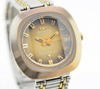 Vintage Technos Borazon - G Vi Swiss Made Automatic Watch Date H231/55.  1