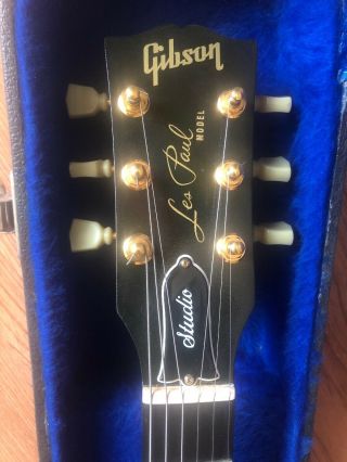 Vintage 1990 Gibson Les Paul Studio With Case 3