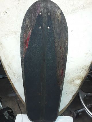 Old school vintage 83 Santa Cruz skateboard from 1983 concave Olson 5