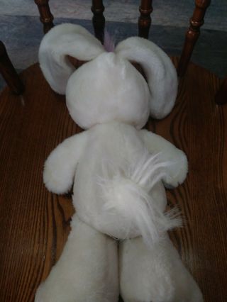 VERY RARE VINTAGE 1991 HALLMARK YUM YUM PLUSH WHITE MERRY MARSHMALLOW BUNNY 5