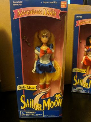 Vintage 1995 Bandai Sailor Moon 6 