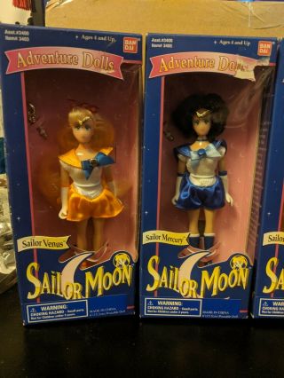 Vintage 1995 Bandai Sailor Moon 6 