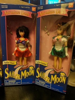 Vintage 1995 Bandai Sailor Moon 6 