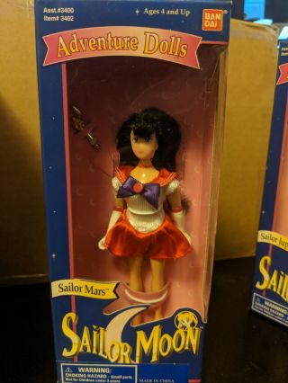 Vintage 1995 Bandai Sailor Moon 6 