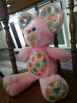 VERY RARE VINTAGE 1991 HALLMARK YUM YUM PLUSH PINK GIGGLING GUMBALL MOUSE 3