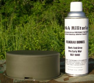 German Wwii Feldgrau Dunkel (dark Fieldgray) Spray Paint For Equipment