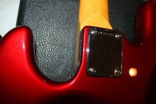 Fender JV Squire Jazz Bass,  MIM body with 73 vintage Fender case 4