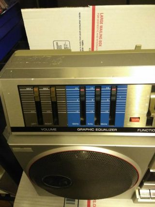 Vintage SONY CFS - 500 AM/FM Stereo Cassette Boombox Ghetto Blaster 5