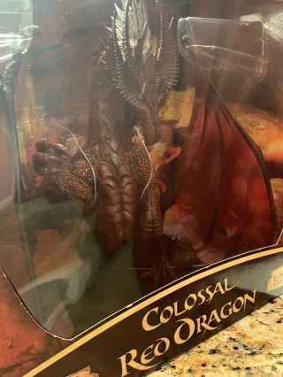 D&D ICONS Mini - COLOSSAL RED DRAGON (Rare Limited Edition and) - NIB 6