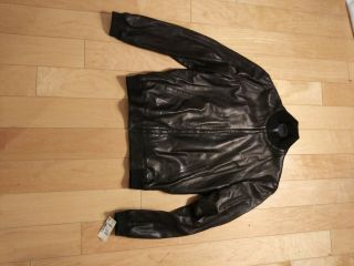 Vintage Ralph Lauren Lambskin Jacket With Tags $1595 Retail Medium