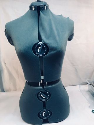 Vintage Sewing Mannequin Adjustable Dress Form Woman’s Display Designer