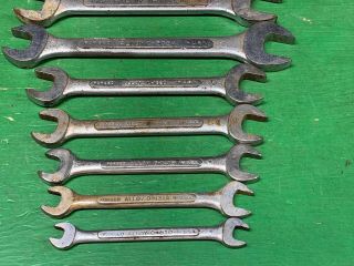 11 Piece SK TOOLS Vintage Open End Large Jumbo SAE Wrench Set USA 1/4 to 1” 4