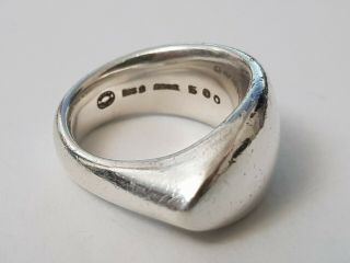 Rare Georg Jensen Silver 925s Ring Denmark 500 Item Modernist