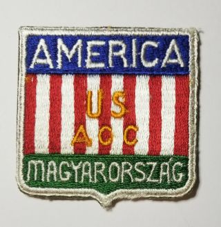Vintage Army Allied Command Hungary Patch
