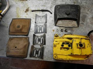 Vintage McCulloch CP 125 chainsaw parts or restore SP Mac pro PM 797 850 11