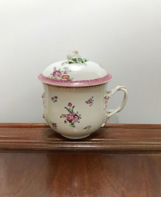 Large Chinese Porcelain Cup With Lid