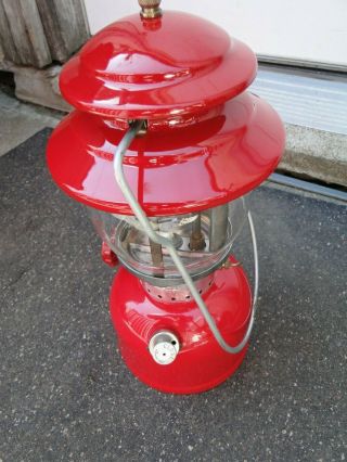 Vintage Coleman Red Lantern Model 200A Feb 1972 Very Good 3