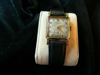 Vintage Hamilton Watch 1940s 14k Gold Fill Runs 17 Jewels