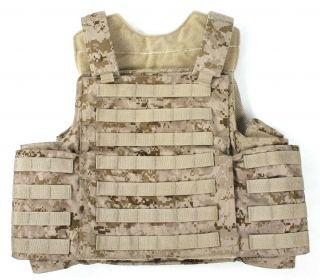 Rare Protech Tactical Aor1 Tan Webbing Large Plate Carrier Vest Aor2 Lbt Nsw