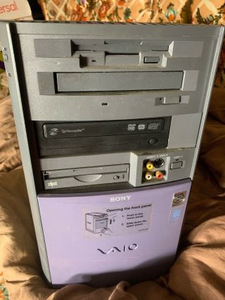 Sony Vaio Vintage Desktop Computer - Collector - Read 3