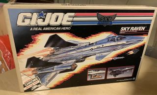 Gi Joe 1989 Mib Factory Bags Night Sky Raven Gijoe Vintage Rare