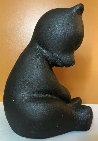 Rare Pigeon Forge Huge Bear Cub Statue Signed Dated 1980 4