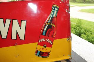 Large Vintage 1940s RC Royal Crown Cola Soda Pop 54 