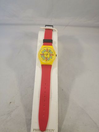 Rare Keith Haring Swatch Watch
