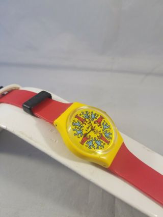 Rare Keith Haring Swatch watch 3