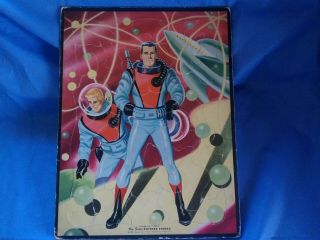 1952 Whitman Publishing Frame Tray Picture Puzzle Rip Foster Spaceman