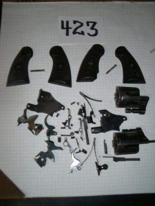Vintage Colt Army Various Parts As Pictured