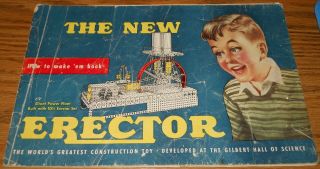 1951 The Erector How To Make 