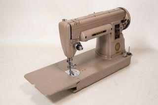 Vintage Singer 301A Electric Sewing Machine W/ Hard Case Heavy Duty 3