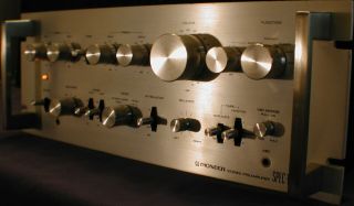 Vintage Pioneer Spec 1 Pro Rack Mount Stereo Pre - Amplifier Preamp Japan 1979 3