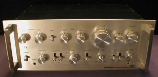 Vintage Pioneer Spec 1 Pro Rack Mount Stereo Pre - Amplifier Preamp Japan 1979 5