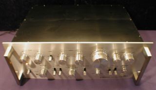 Vintage Pioneer Spec 1 Pro Rack Mount Stereo Pre - Amplifier Preamp Japan 1979 6