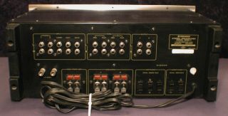 Vintage Pioneer Spec 1 Pro Rack Mount Stereo Pre - Amplifier Preamp Japan 1979 7