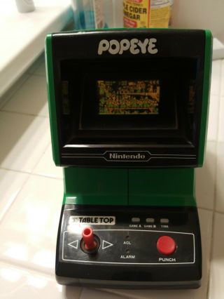 Nintendo Game Watch Popeye Vintage 1983