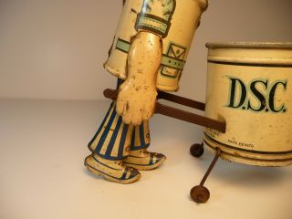 Vintage 1930 ' S MARX TIDY TIM Windup Tin Toy Great 7