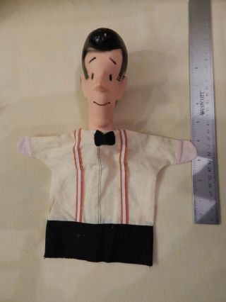 Vintage 1967 Dennis The Menace Hand Puppet Dad Henry Mitchell Loose