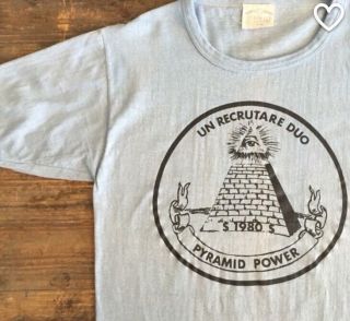Vintage All Seeing Eye Illuminati Vintage Shirt