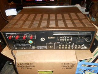 Vintage Marantz 2220B AM/FM Stereophonic Receiver Amplifier NEEDS LIGHTS 8