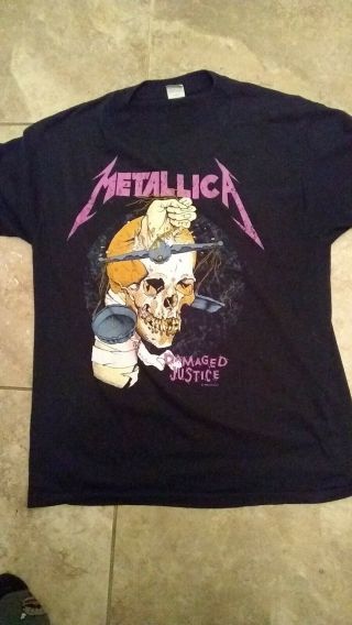 Metallica Vintage T Shirt 80 