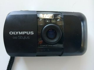 Vintage Olympus Stylus 35mm point & shoot camera - - 2