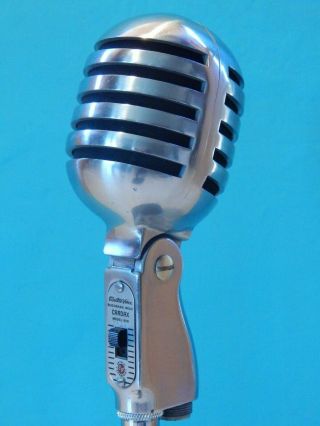 Vintage 1950s Electro Voice 950 Microphone And Era Atlas Stand And Adapter